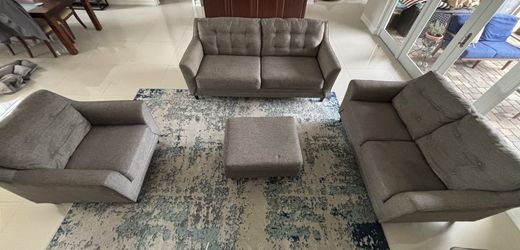 4 Piece Living Room Set