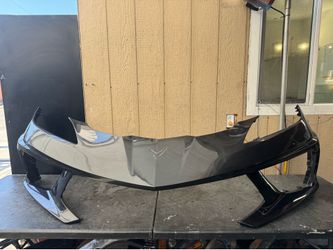 2020 2021 2022 2023 2024 CHEVROLET CORVETTE FRONT BUMPER COVER OEM USED