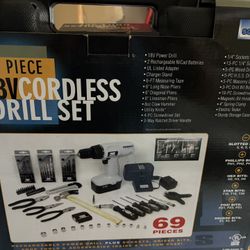 Cordless Drill set