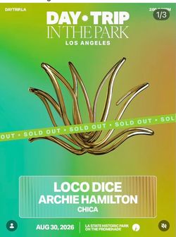 Selling Loco Dice tickets