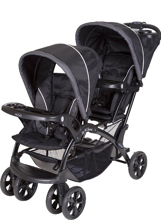 Baby TREND SIT AND STAND DOUBLE STROLLER 