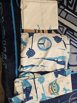 Mandalorian twin sheet set