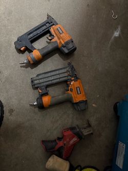 Air nail gun and stapler
