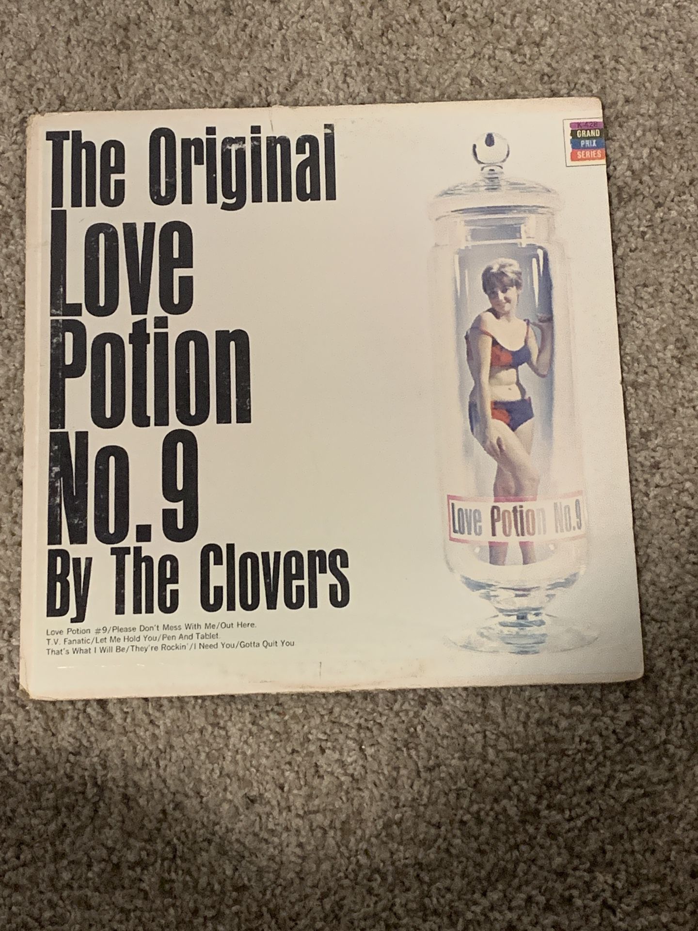 The Clovers: The Original Love Potion No. 9 LP Vinyl
