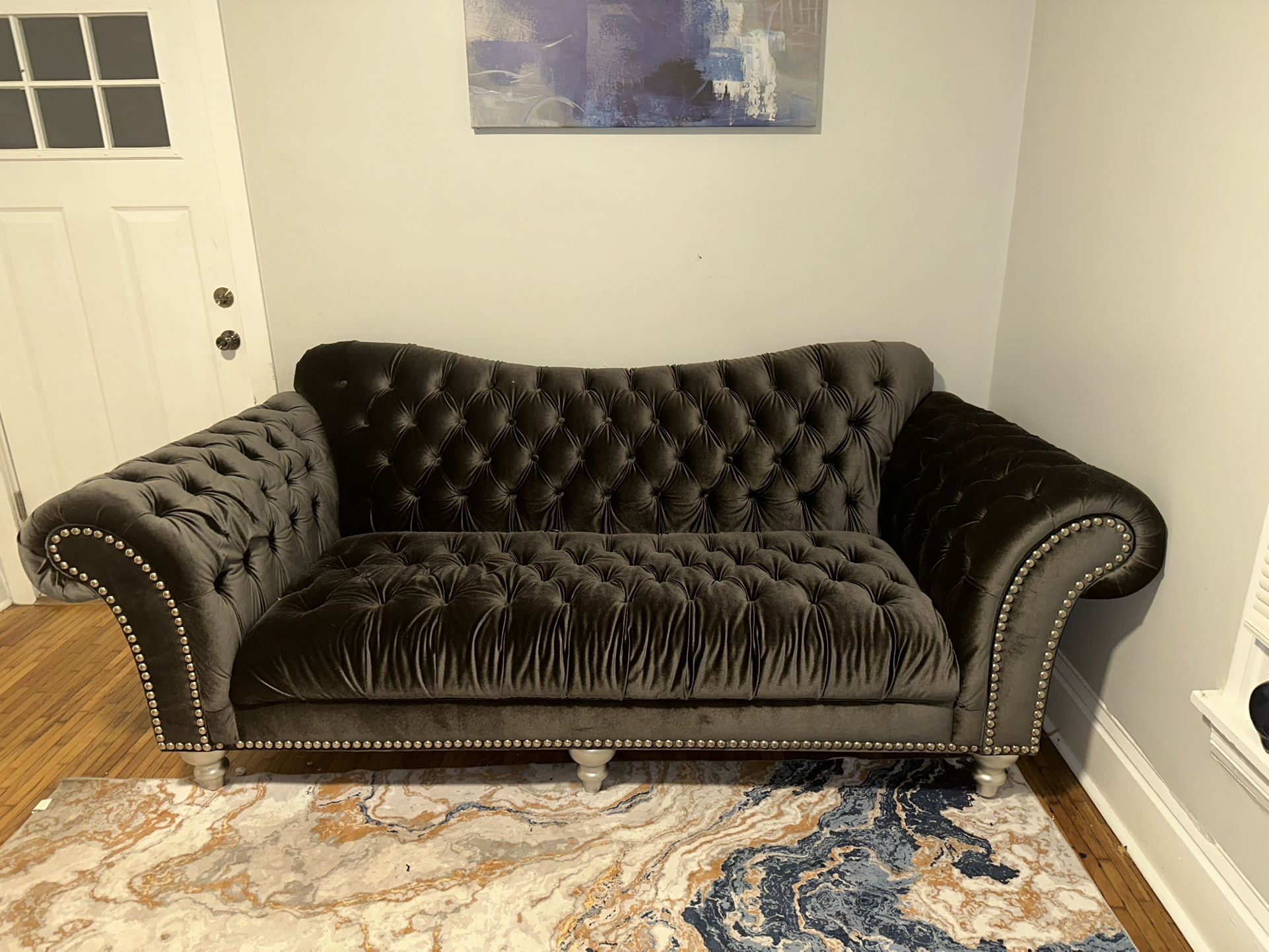 Velvet Couch