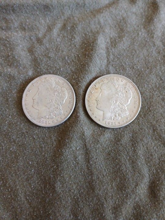 1921 Morgan Silver DOLLAR.
