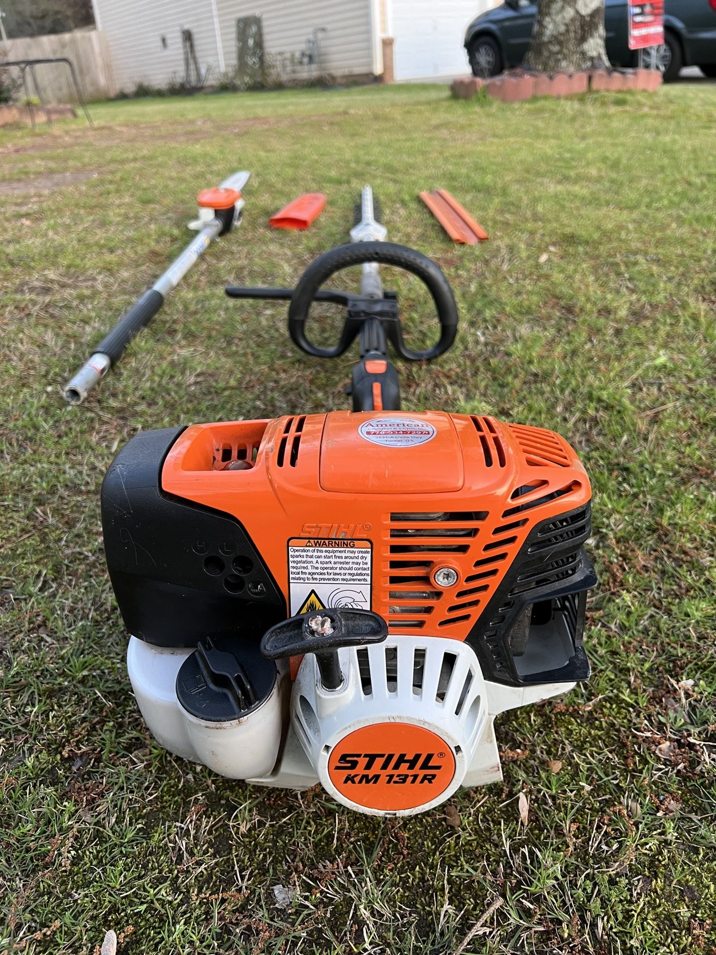 STIHL KM111R KOMBISYSTEM W/ Pole Saw Attachment Review, 41 OFF