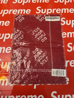 Supreme S/S 17 Go Fuck Yourself Red Bandana 