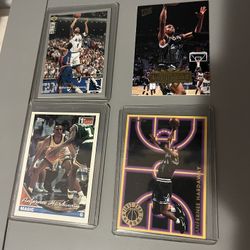 Anfernee Hardaway Upper Deck, Topps & Fleer Cards