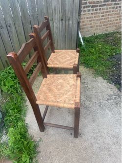 Wicker chairs