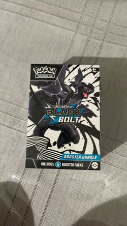 Black bolt booster bundle $65