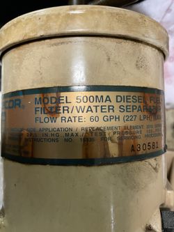 Racor Fuel Filter