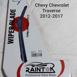 NEW! RAINTOK Windshield Wiper Blades Replacement for Chevy Chevrolet Traverse 2012-2017