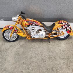 Yellow Toy Motorcycle 