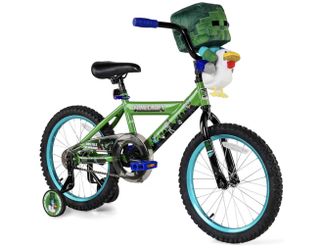 Brand New In The Box- Dynacraft Minecraft 18" BMX Bike with Removable Training Wheels, for Ages 6-9 Years, 42"-53" Tall, Green