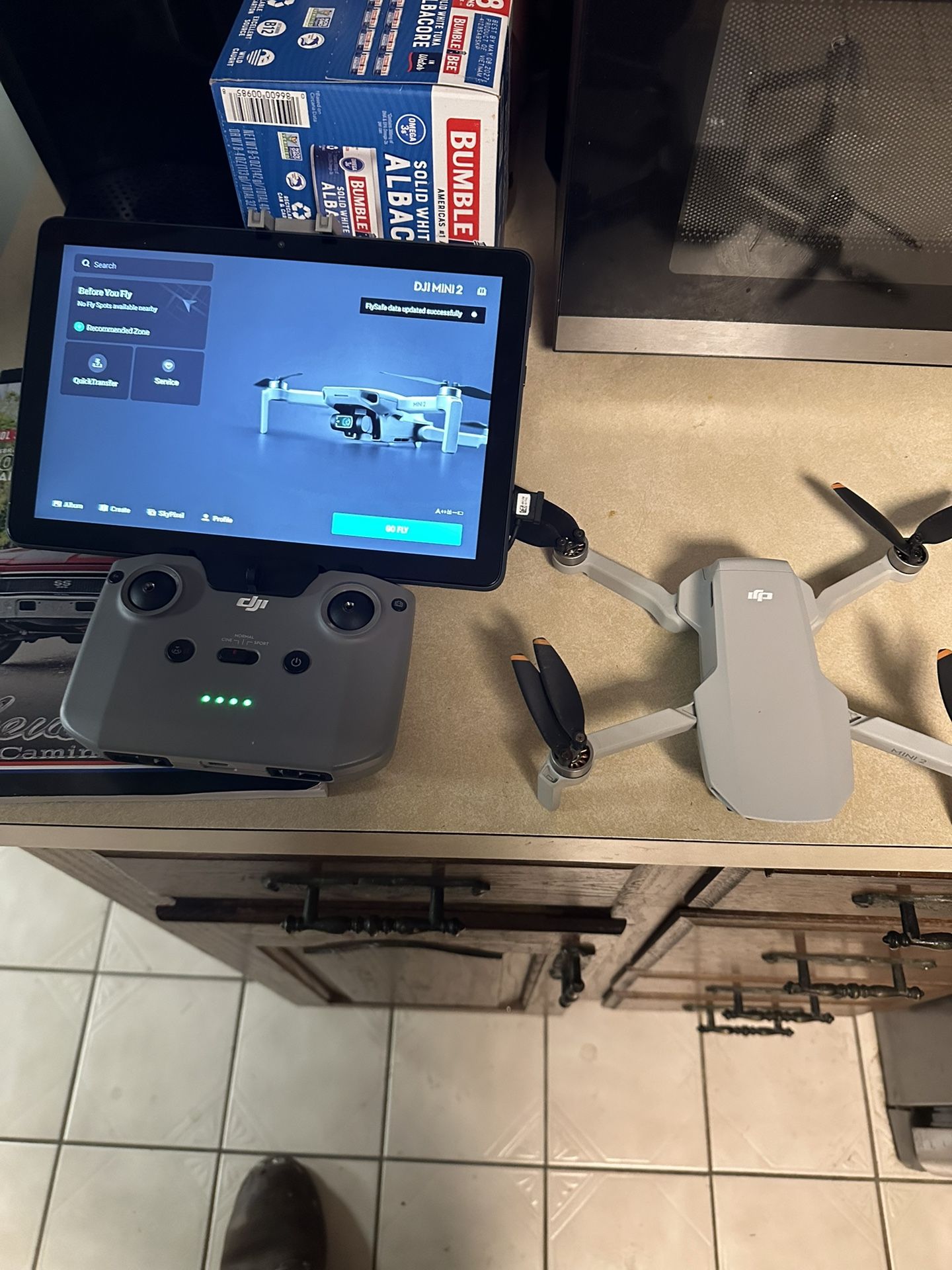 Dji Mini 2 Flymore And Tablet 