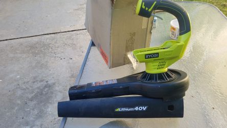 Ryobi 40-volt blower