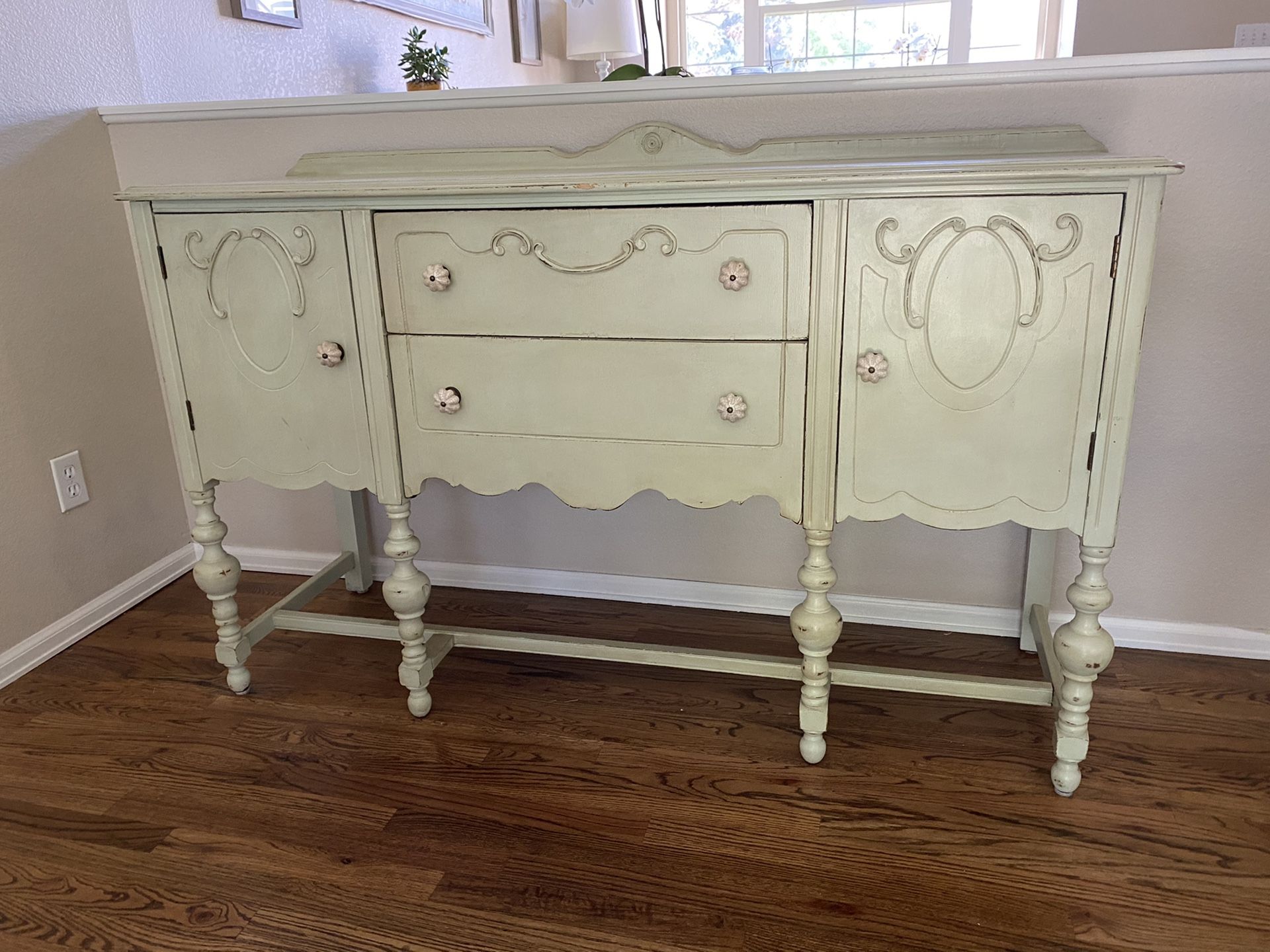 Refinished antique buffet