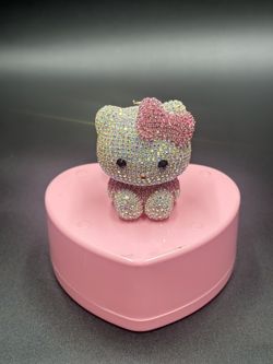 Merry Christmas surprise birthday , Hello Kitty Bling Bling Keychain
