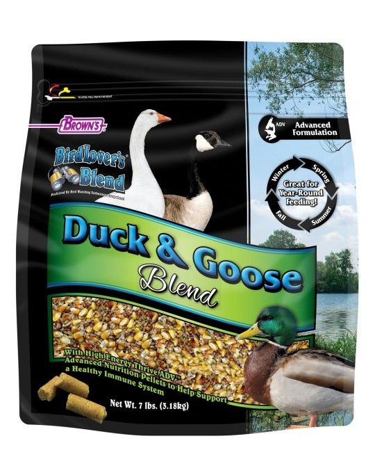 Brown's Duck & Goose Blend Waterfowl Food 7lbs 