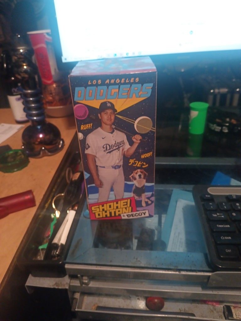 Shohei Ohtani and Decoy Bobblehead