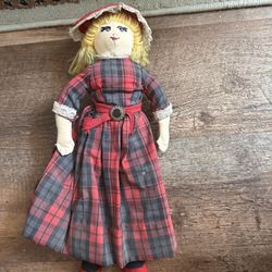 Hand Made Folk Art Doll