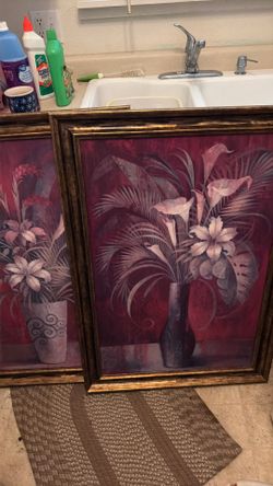 2 Paintings,29x41”.  S.W.Arl