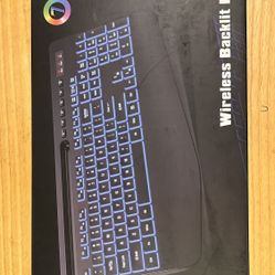 KN213 Pro Wireless Backlit Keyboard