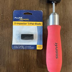 Fluke Networks 10059-000 D-Impactor (5-Pair Impact Tool)