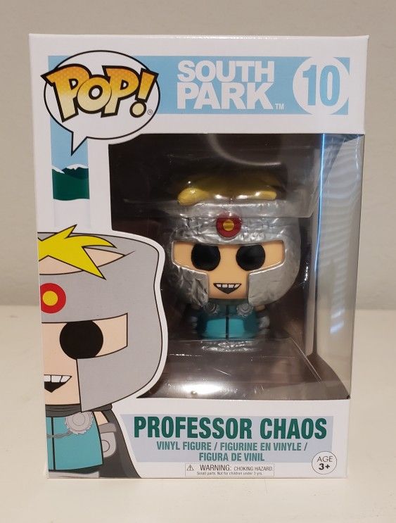Butters as Prof. Chaos South Park Funko Pop