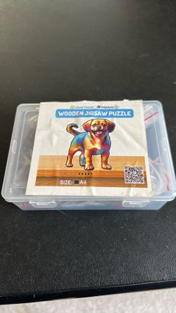 Crafthub Dog Wooden Puzzle