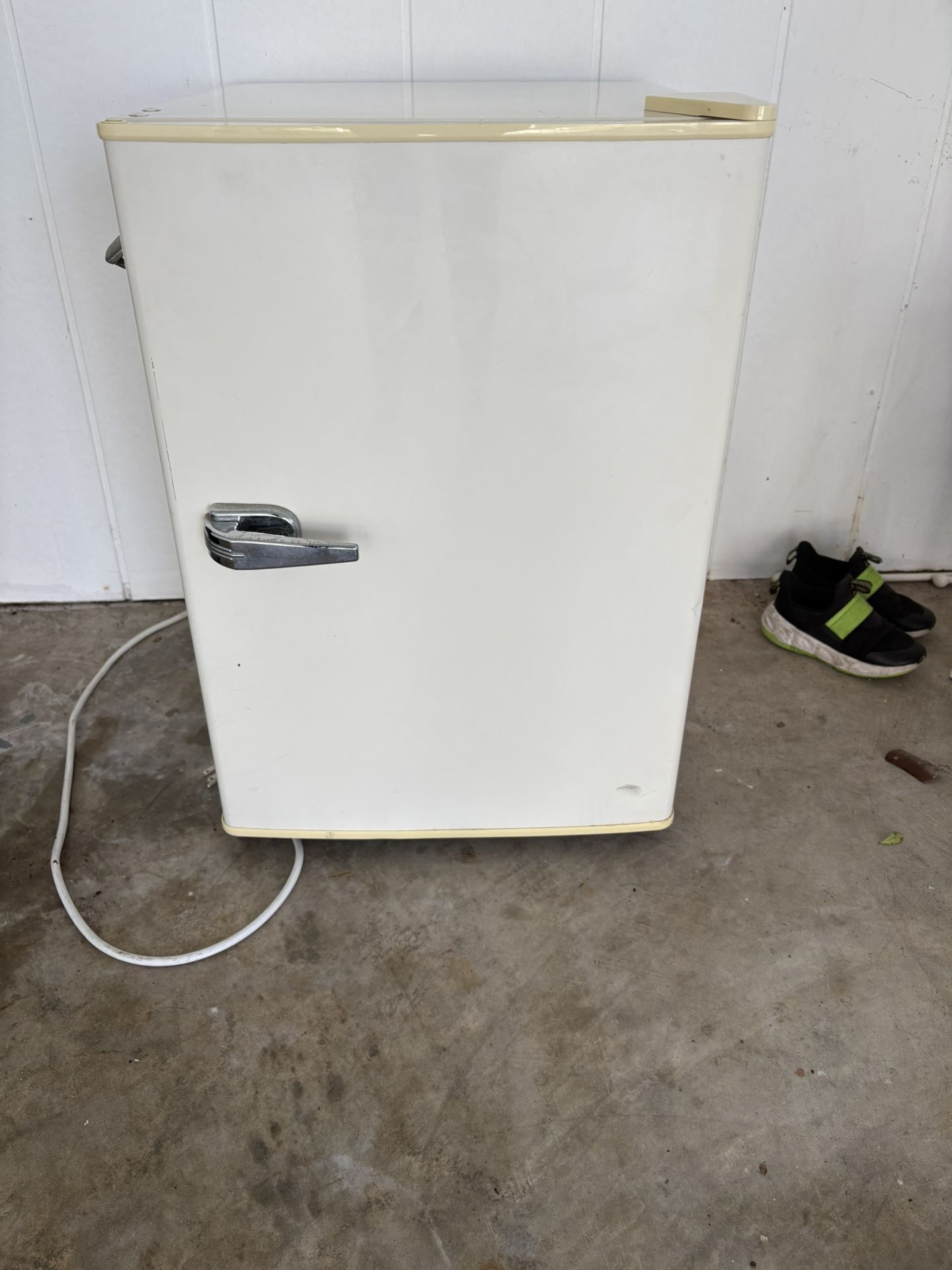 White Mini Fridge