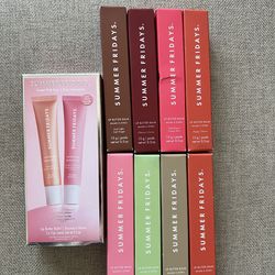 Bundle of 10 AUTHENTIC summer Fridays lip balm bundle-PRICE IS FIRM