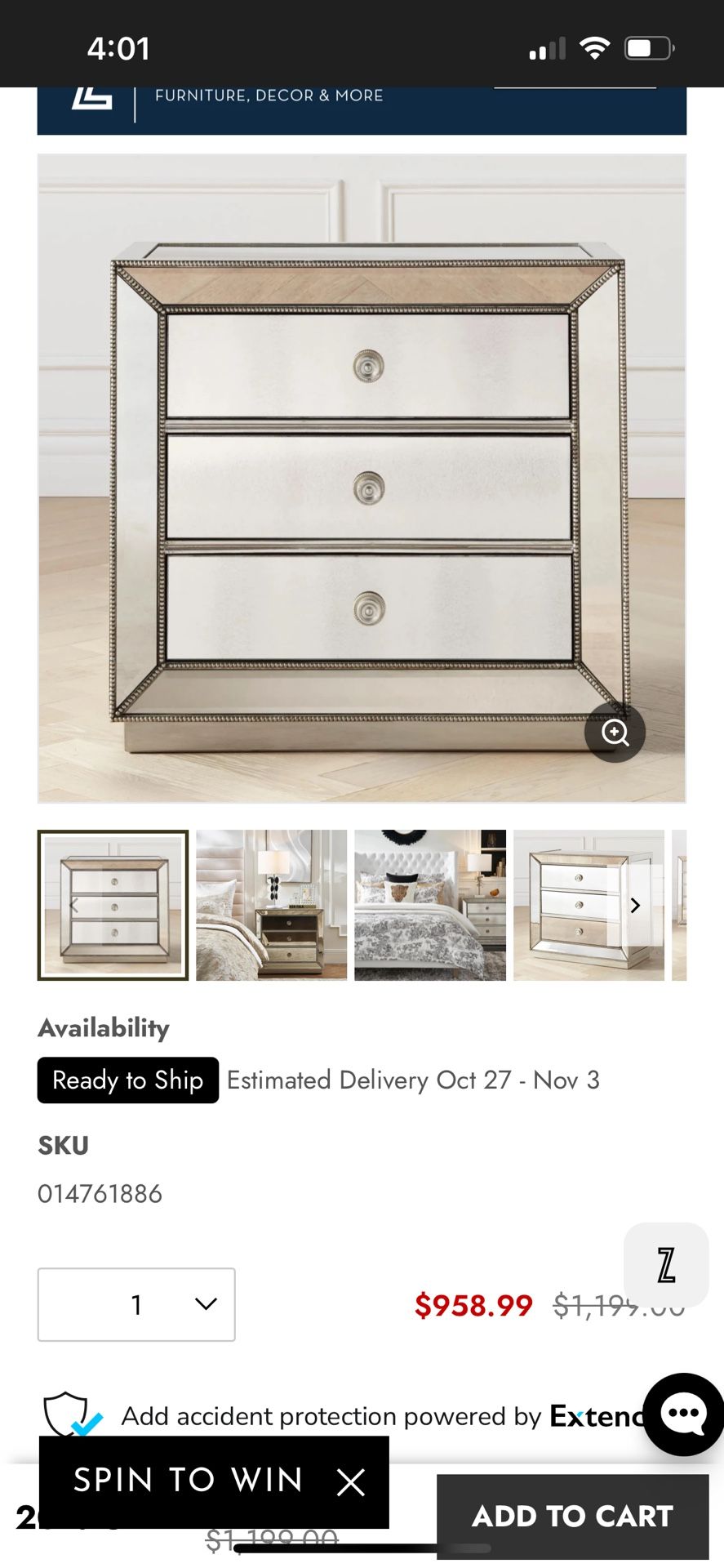 3 Z Gallerie Dressers