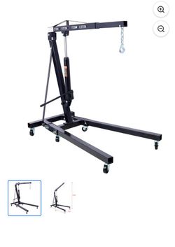 Pittsburgh  Folding 2 Ton Engine Hoist