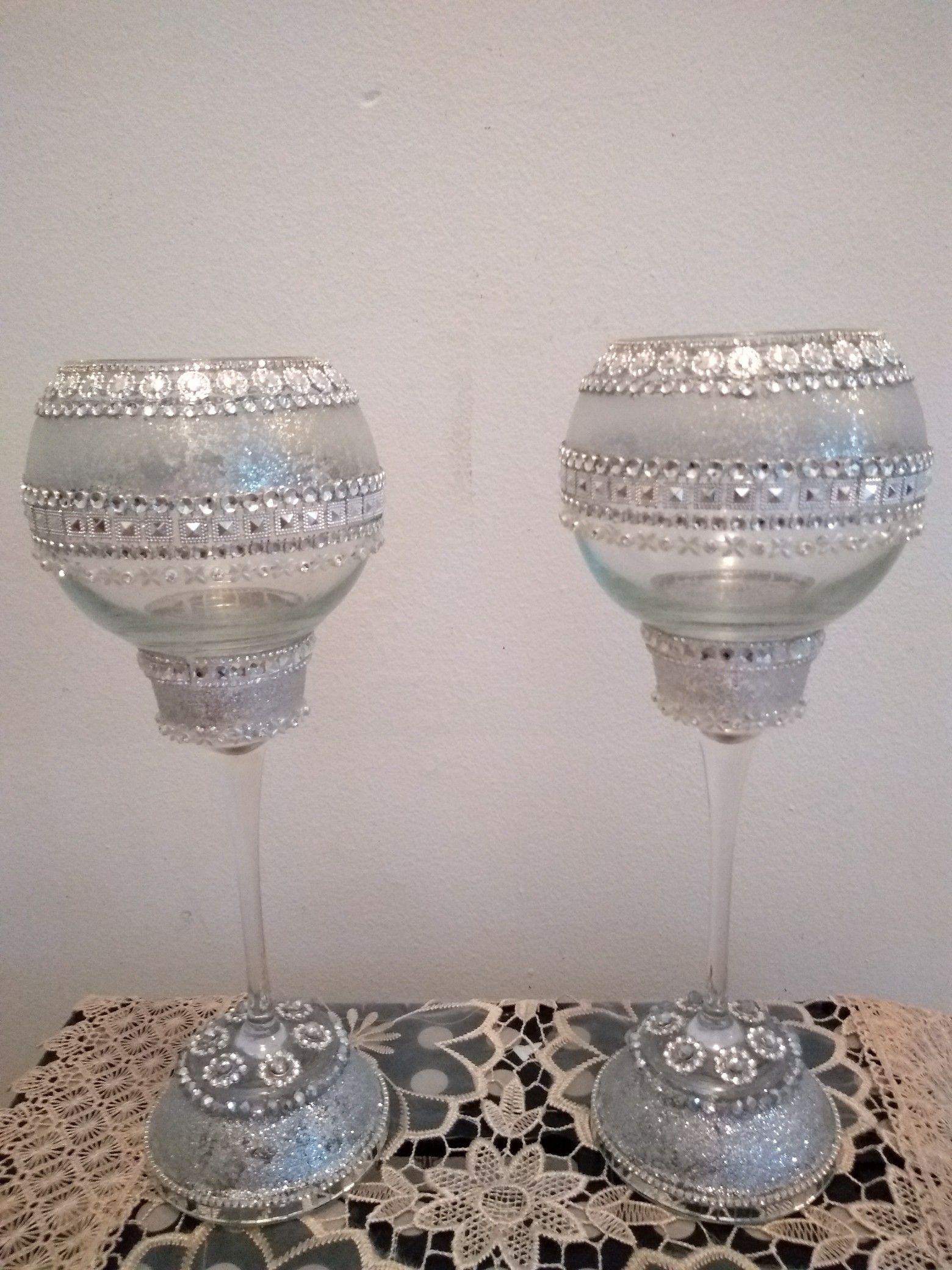 wine glasses for the wedding ceremony.