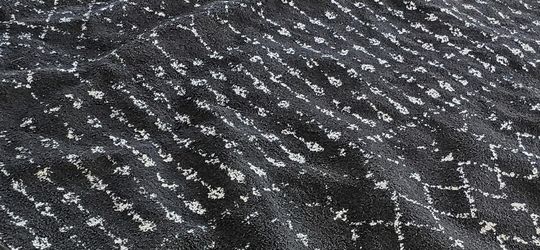 Alfombra Grande Limpia Y Lavada 🖤