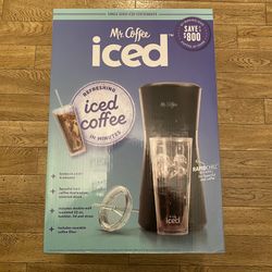 mr coffee iced coffee maker NEW