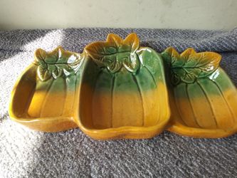 Pumpkin bowl for candy.