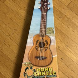 Luna Ukulele Uke HONU Turtle Spruce Soprano