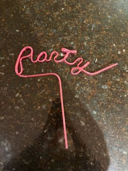 Party Novelty Drinking Straw