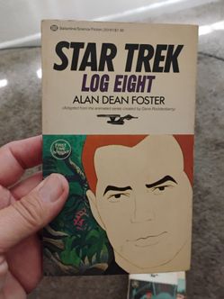 Vintage Star Trek 1970s animated t. Show paperback books