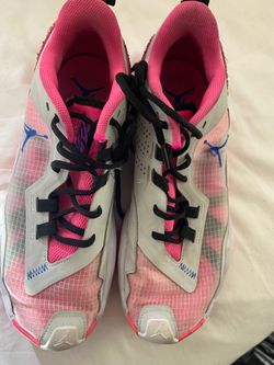 Men’s Air Jordans size 9.5 - One Take 4 Pink Blast