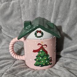 ‼️PLEASE READ DESCRIPTION‼️Starbucks Christmas Bear House Coffee Mug