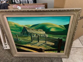 Very old oil painting