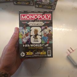 Monopoly Panini Prizm Fiff World Cup 2025 Trading Cards