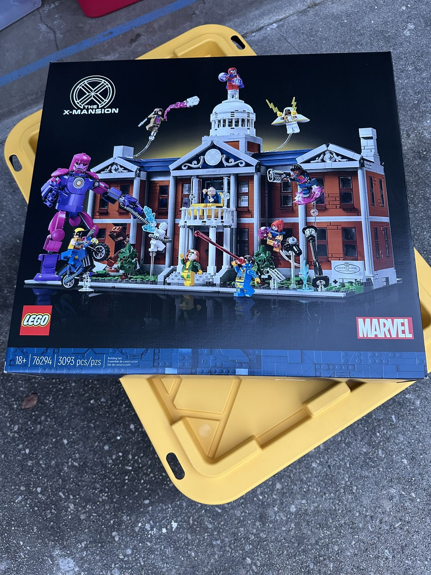 IN HAND Lego 76294 Marvel X-Men: The X-Mansion Building Set 3093 Pcs Sealed NEW