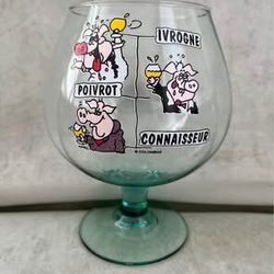 Vintage Belgian beer/liquor glass