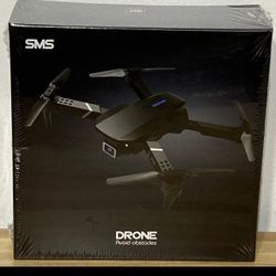 Drone-Avoid Obstacles SMS 4k Camera New Sealed Retail $299.99 *Plastic Ripped