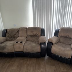 Need Gone ASAP - Recliner and Loveseat Recliner